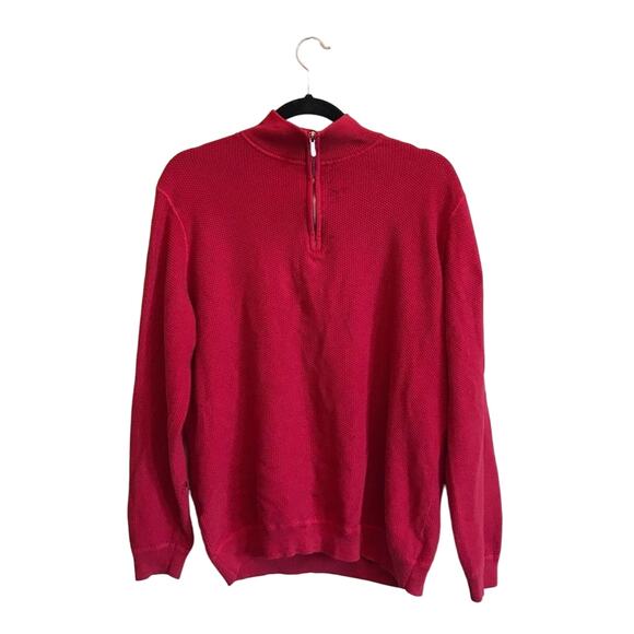 Tommy Bahama M/M men red sweater 100% cotton - Picture 1 of 6